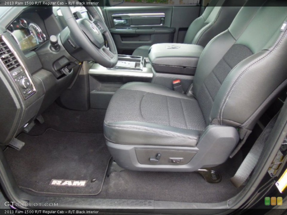 R/T Black Interior Photo for the 2013 Ram 1500 R/T Regular Cab #77031576
