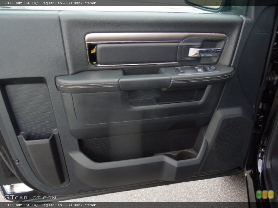 R/T Black Interior Door Panel for the 2013 Ram 1500 R/T Regular Cab #77031643
