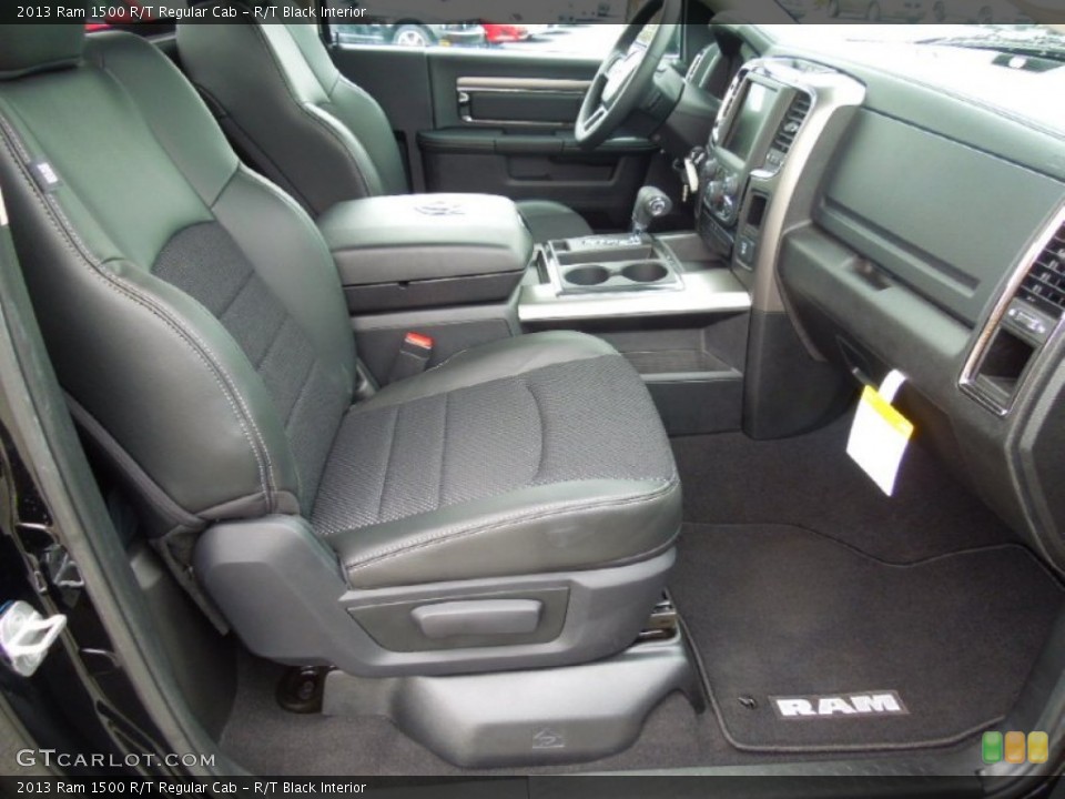 R/T Black Interior Front Seat for the 2013 Ram 1500 R/T Regular Cab #77031804