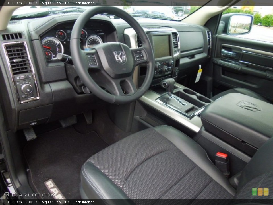R/T Black Interior Prime Interior for the 2013 Ram 1500 R/T Regular Cab #77031909