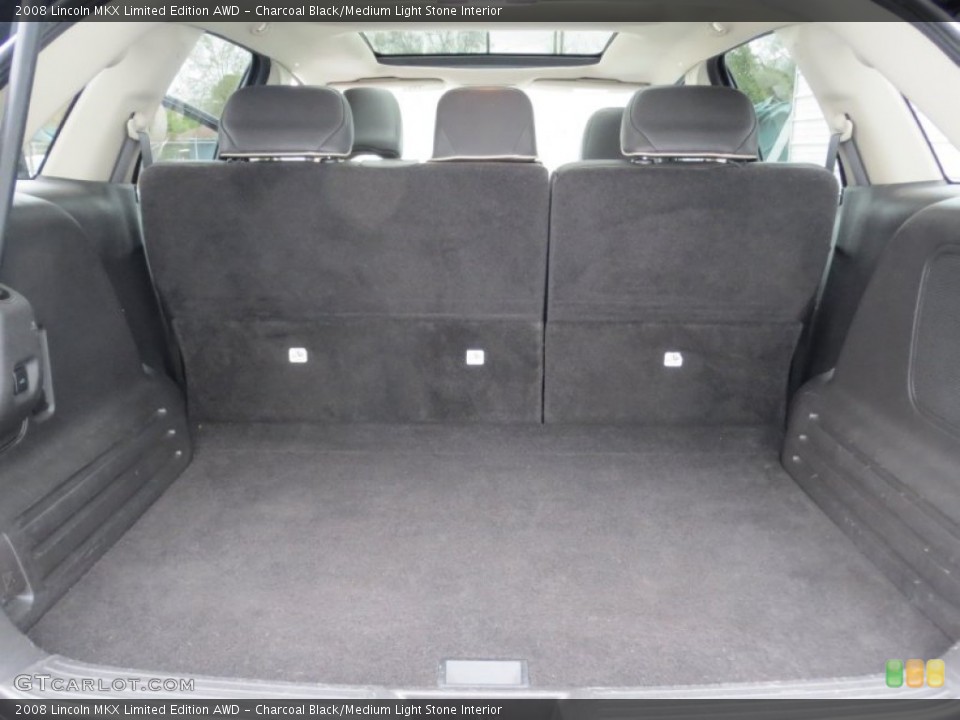 Charcoal Black/Medium Light Stone Interior Trunk for the 2008 Lincoln MKX Limited Edition AWD #77032018