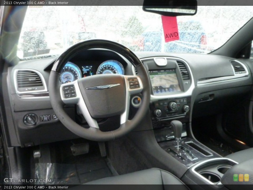 Black Interior Dashboard for the 2013 Chrysler 300 C AWD #77032114