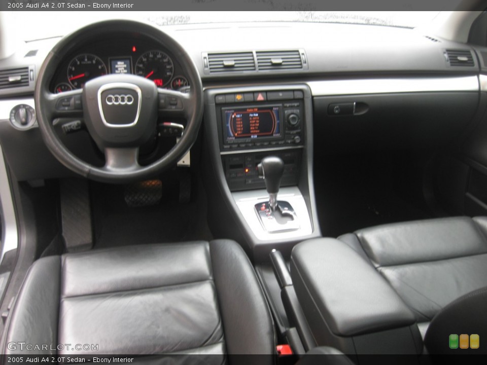 Ebony 2005 Audi A4 Interiors