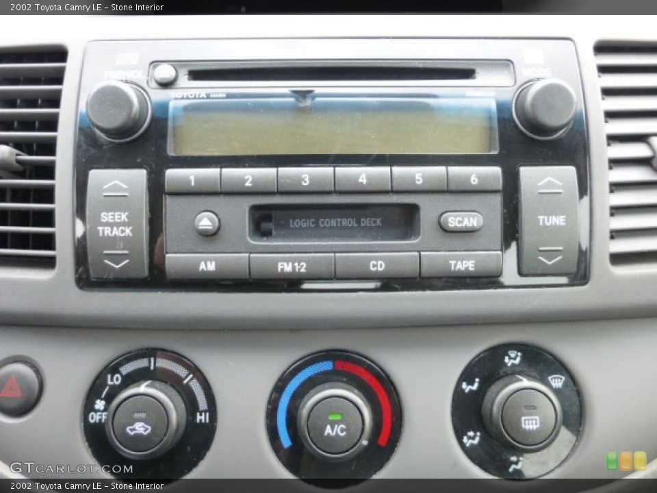 Stone Interior Audio System for the 2002 Toyota Camry LE #77032730