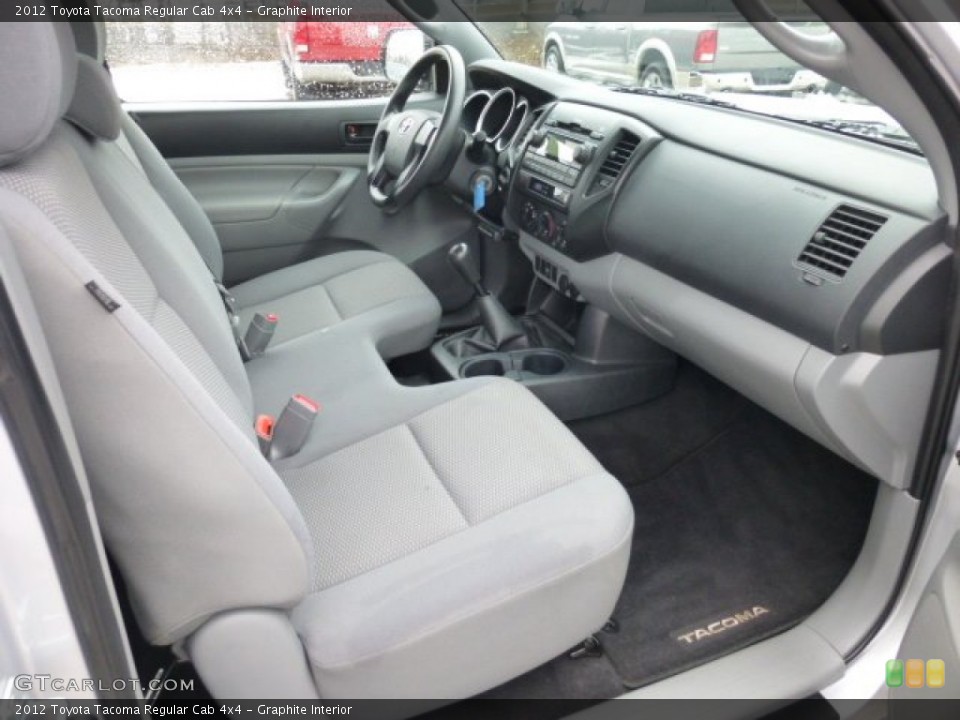 Graphite Interior Photo for the 2012 Toyota Tacoma Regular Cab 4x4 #77032921