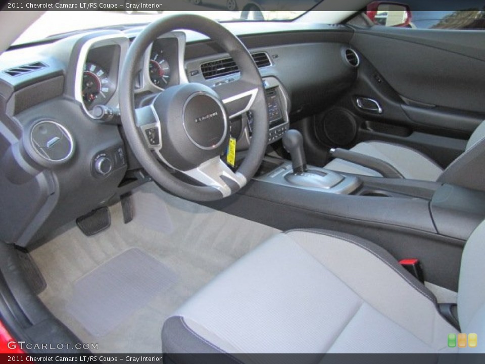 Gray Interior Prime Interior for the 2011 Chevrolet Camaro LT/RS Coupe #77034777