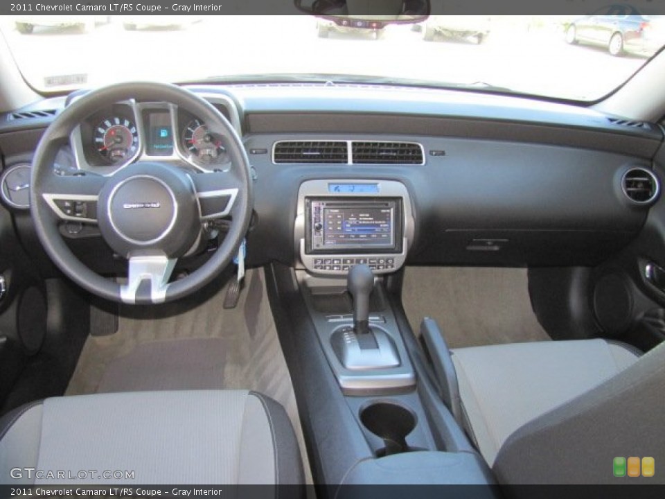 Gray Interior Dashboard for the 2011 Chevrolet Camaro LT/RS Coupe #77034795