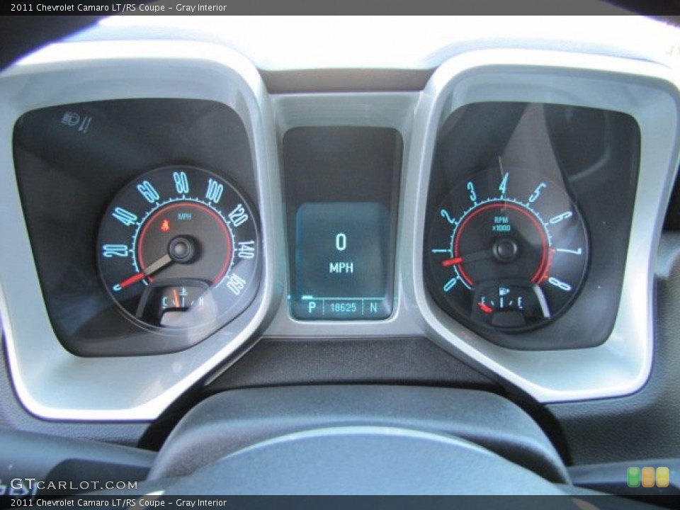 Gray Interior Gauges for the 2011 Chevrolet Camaro LT/RS Coupe #77035045