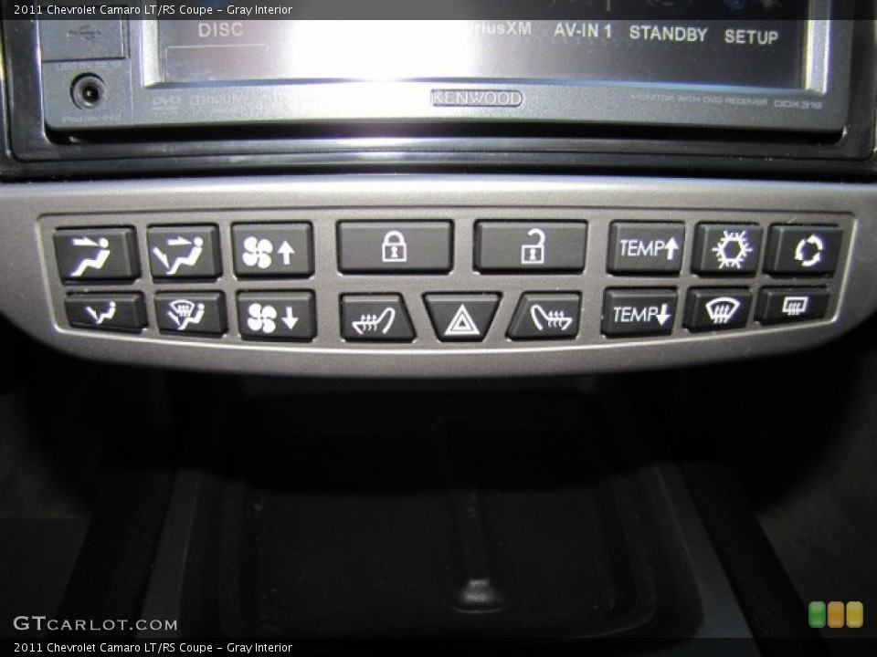 Gray Interior Controls for the 2011 Chevrolet Camaro LT/RS Coupe #77035137