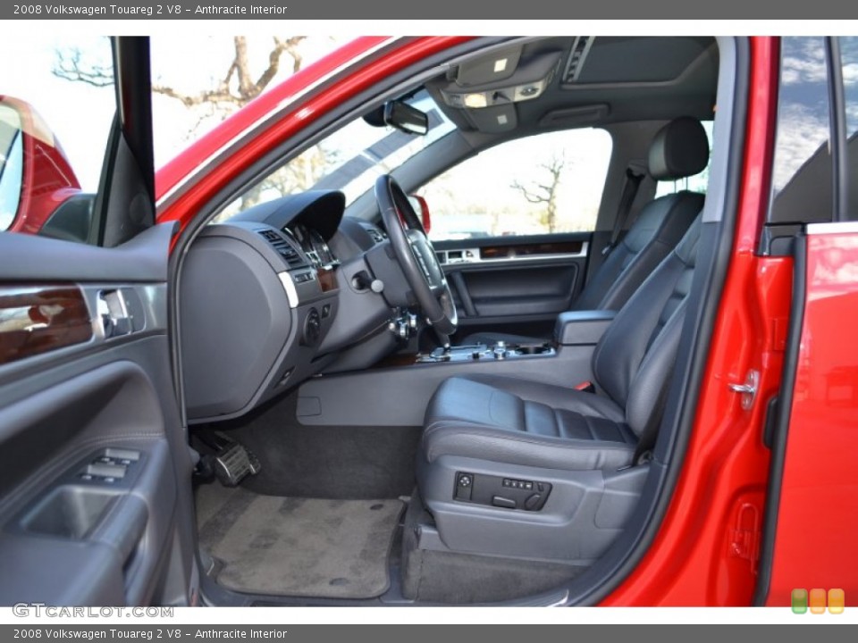 Anthracite Interior Photo for the 2008 Volkswagen Touareg 2 V8 #77035190