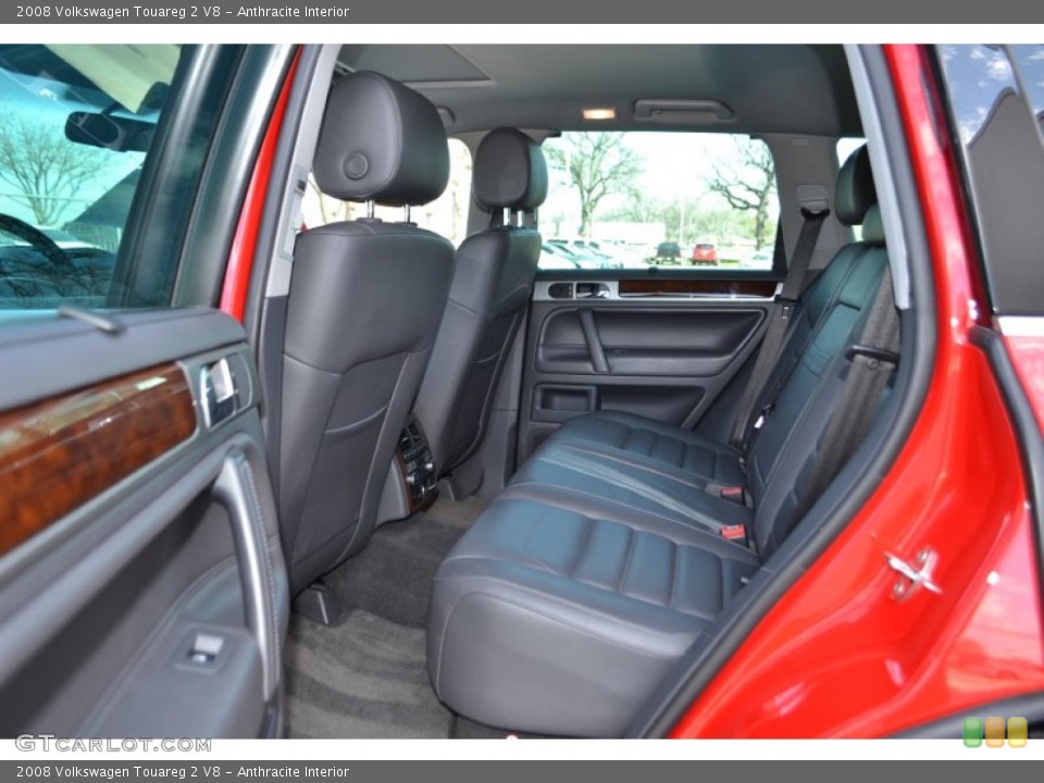 Anthracite Interior Rear Seat for the 2008 Volkswagen Touareg 2 V8 #77035248