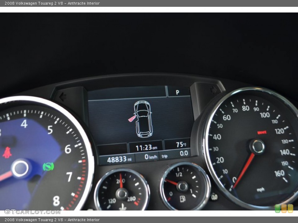 Anthracite Interior Gauges for the 2008 Volkswagen Touareg 2 V8 #77035423