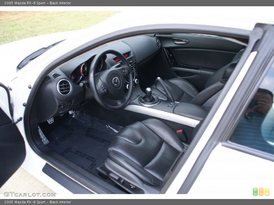 Black Interior Photo for the 2005 Mazda RX-8 Sport #77035641