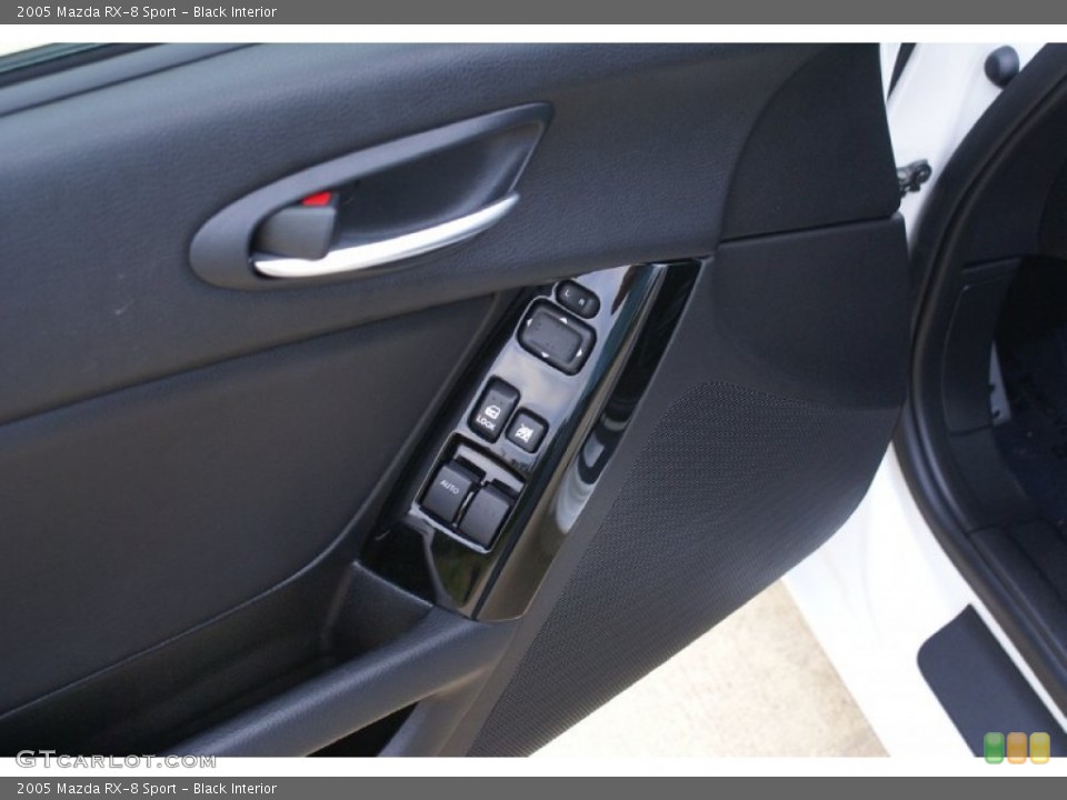 Black Interior Controls for the 2005 Mazda RX-8 Sport #77035721