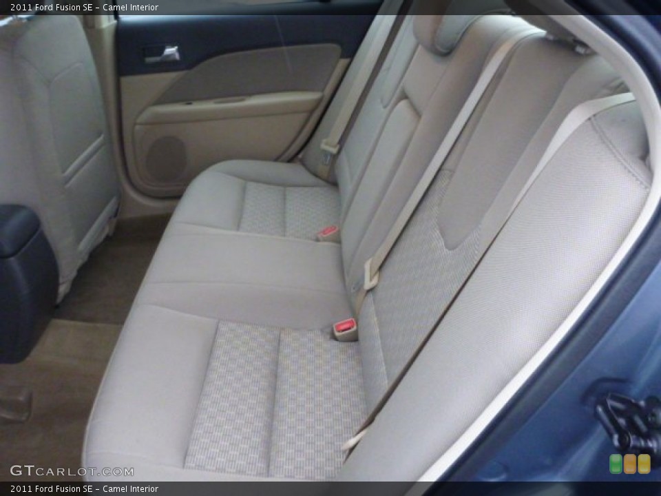 Camel Interior Rear Seat for the 2011 Ford Fusion SE #77037433