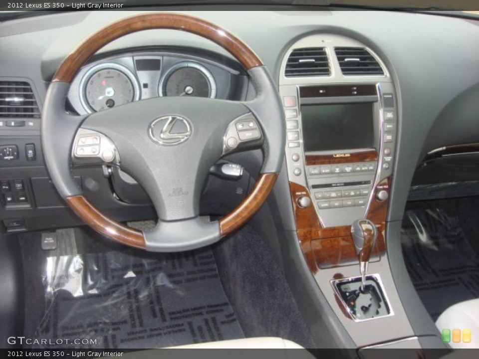 Light Gray Interior Dashboard for the 2012 Lexus ES 350 #77038143