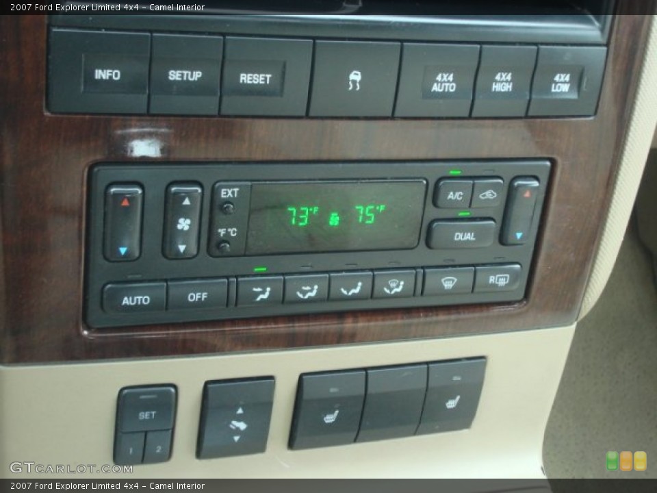 Camel Interior Controls for the 2007 Ford Explorer Limited 4x4 #77038702
