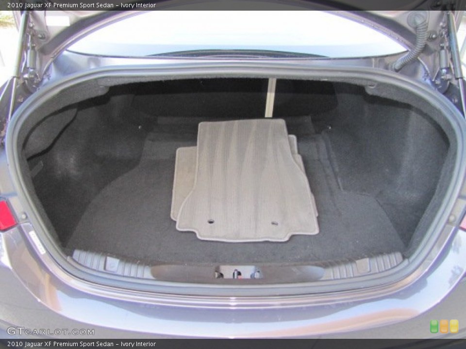 Ivory Interior Trunk for the 2010 Jaguar XF Premium Sport Sedan #77039655