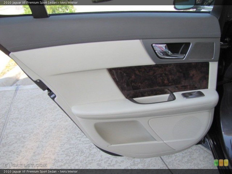 Ivory Interior Door Panel for the 2010 Jaguar XF Premium Sport Sedan #77039880
