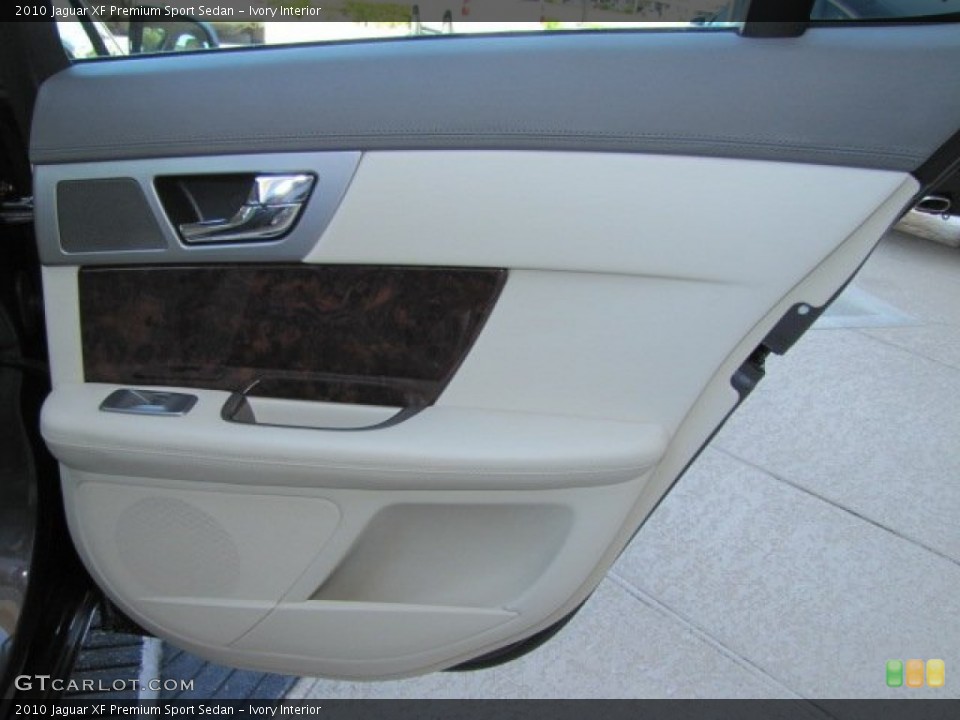 Ivory Interior Door Panel for the 2010 Jaguar XF Premium Sport Sedan #77039895