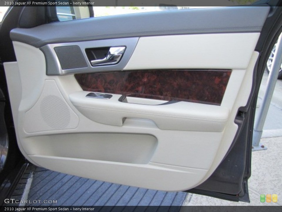 Ivory Interior Door Panel for the 2010 Jaguar XF Premium Sport Sedan #77039905