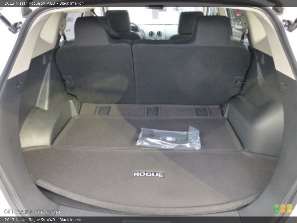 Black Interior Trunk for the 2013 Nissan Rogue SV AWD #77040901