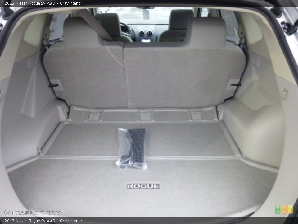 Gray Interior Trunk for the 2013 Nissan Rogue SV AWD #77041008