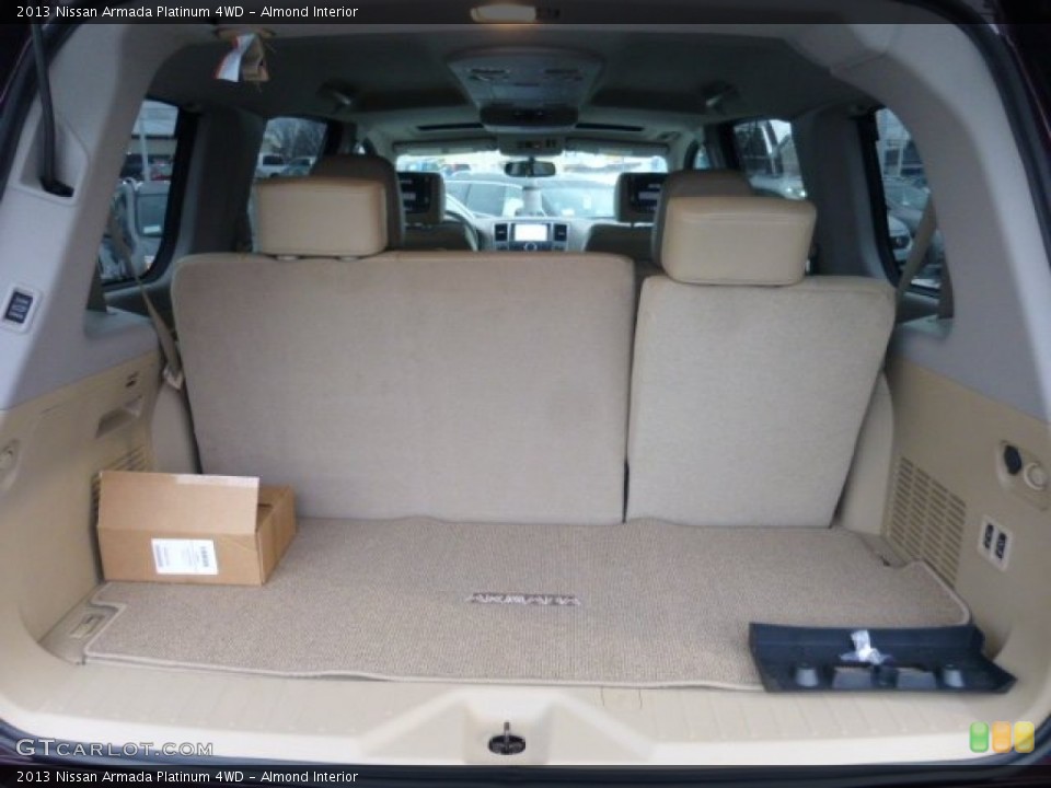 Almond Interior Trunk for the 2013 Nissan Armada Platinum 4WD #77041125