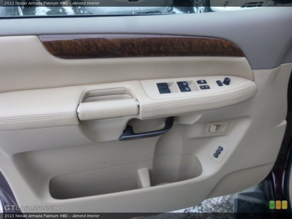 Almond Interior Door Panel for the 2013 Nissan Armada Platinum 4WD #77041144