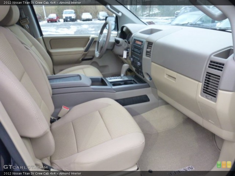 Almond Interior Photo for the 2012 Nissan Titan SV Crew Cab 4x4 #77041311