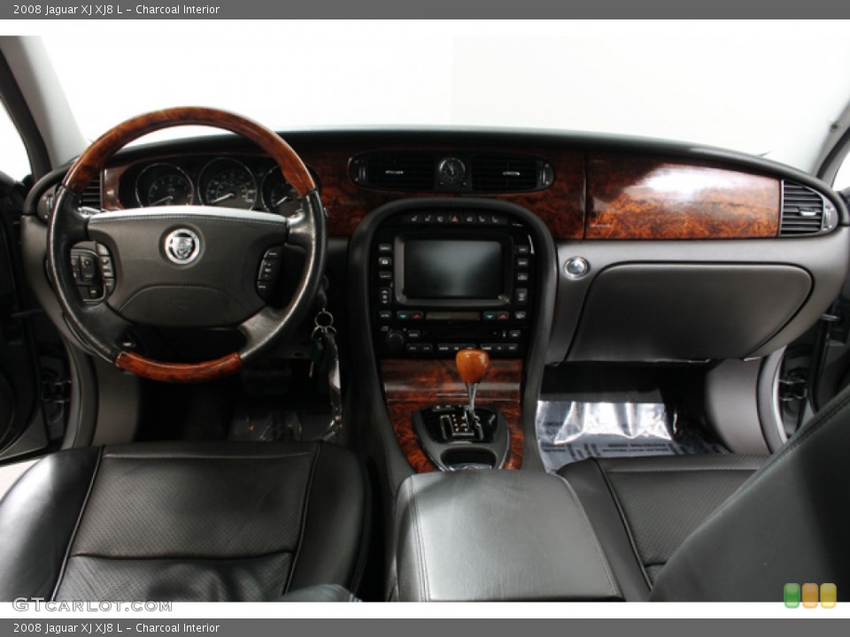Charcoal Interior Dashboard for the 2008 Jaguar XJ XJ8 L #77042025