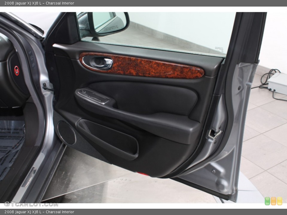 Charcoal Interior Door Panel for the 2008 Jaguar XJ XJ8 L #77042046