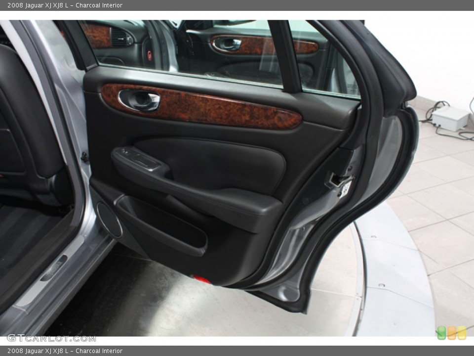 Charcoal Interior Door Panel for the 2008 Jaguar XJ XJ8 L #77042049