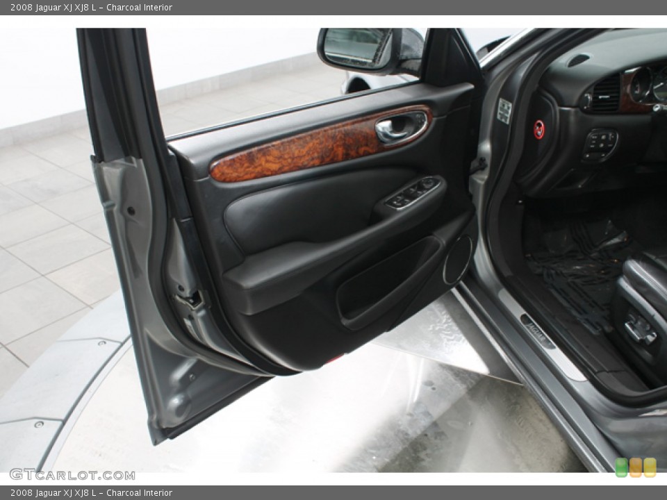 Charcoal Interior Door Panel for the 2008 Jaguar XJ XJ8 L #77042055