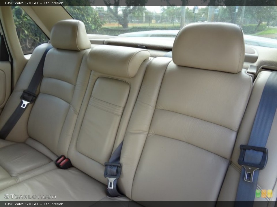 Tan Interior Rear Seat for the 1998 Volvo S70 GLT #77045101