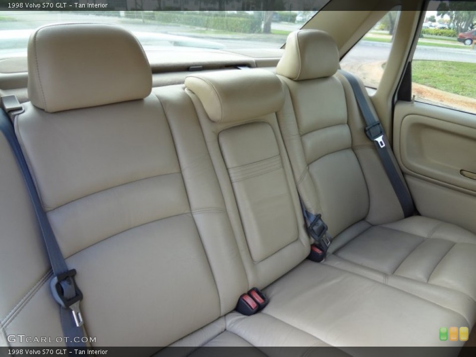 Tan Interior Rear Seat for the 1998 Volvo S70 GLT #77045131
