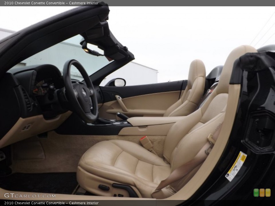 Cashmere Interior Photo for the 2010 Chevrolet Corvette Convertible #77045222