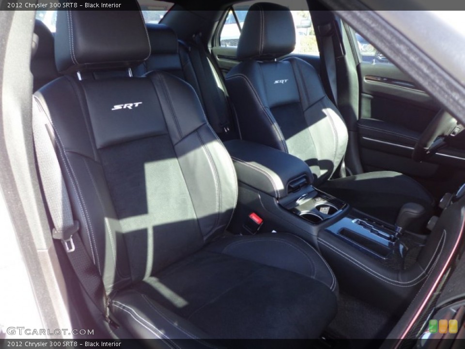 Black Interior Front Seat for the 2012 Chrysler 300 SRT8 #77045278