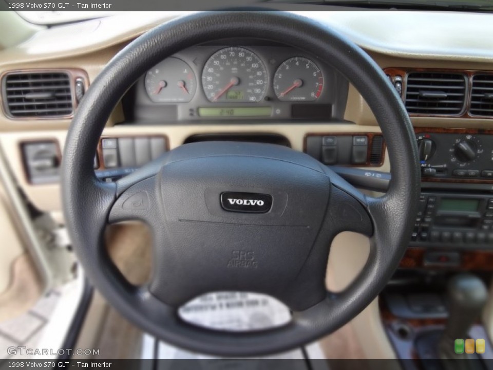 Tan Interior Steering Wheel for the 1998 Volvo S70 GLT #77045293