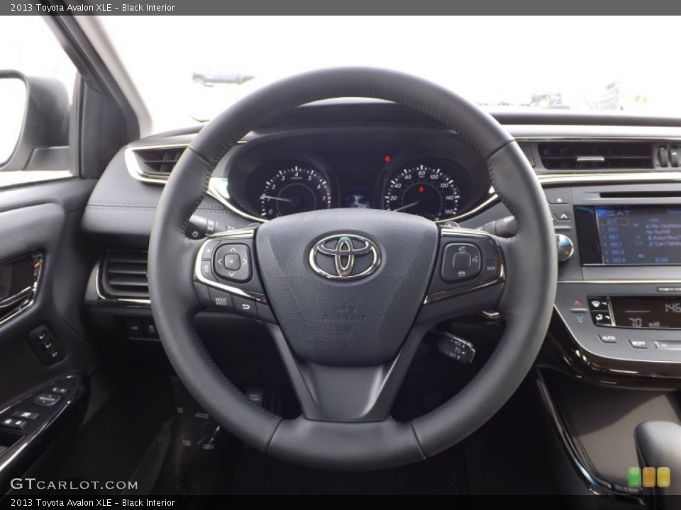 Black Interior Steering Wheel for the 2013 Toyota Avalon XLE #77047785
