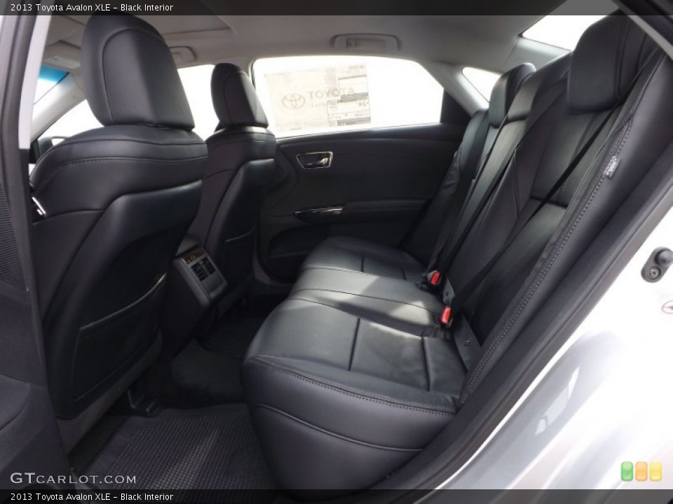 Black Interior Rear Seat for the 2013 Toyota Avalon XLE #77047900