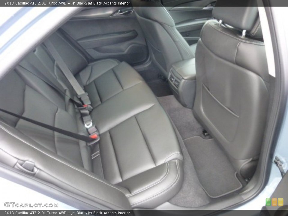 Jet Black/Jet Black Accents Interior Rear Seat for the 2013 Cadillac ATS 2.0L Turbo AWD #77048296