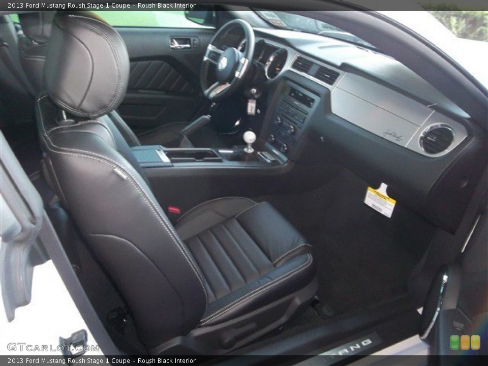 Roush Black Interior Front Seat for the 2013 Ford Mustang Roush Stage 1 Coupe #77049496