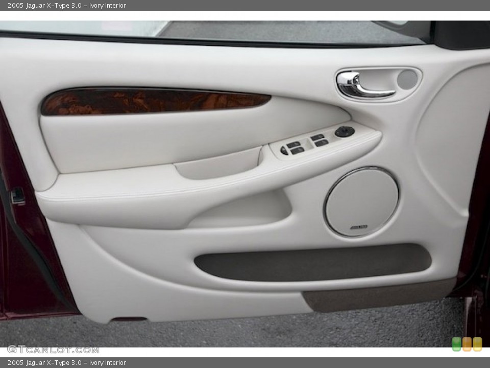 Ivory Interior Door Panel for the 2005 Jaguar X-Type 3.0 #77049586
