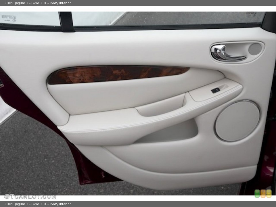 Ivory Interior Door Panel for the 2005 Jaguar X-Type 3.0 #77049604