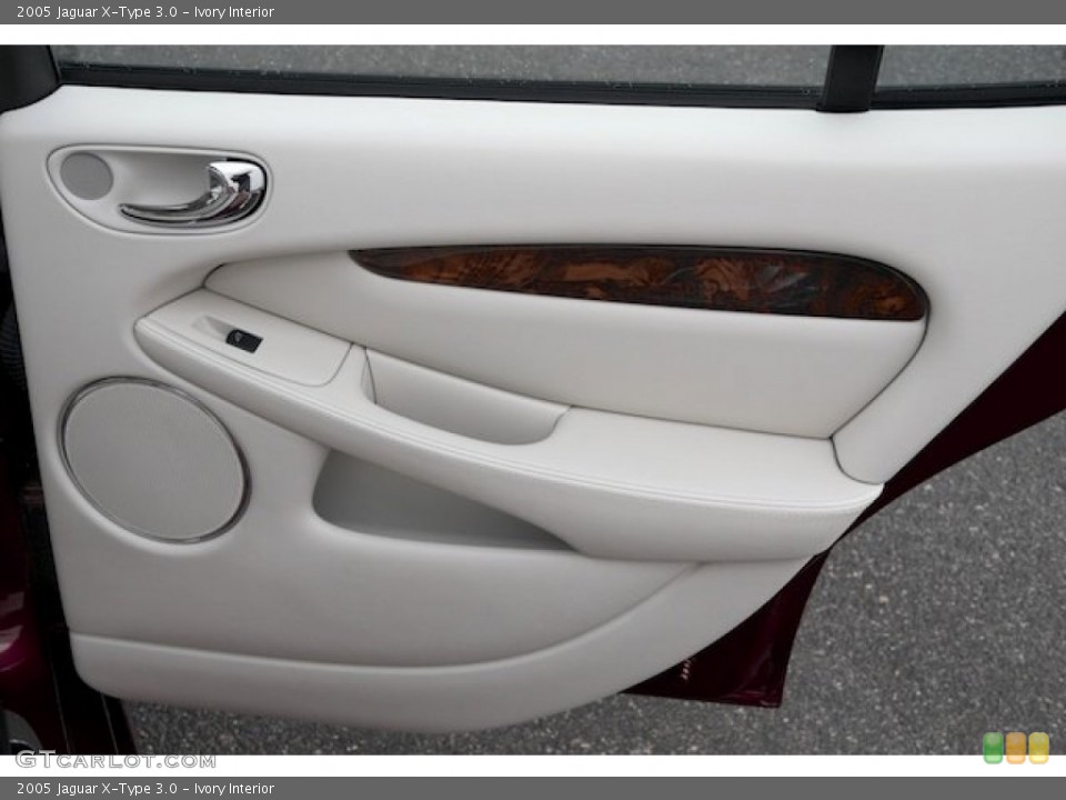 Ivory Interior Door Panel for the 2005 Jaguar X-Type 3.0 #77049621