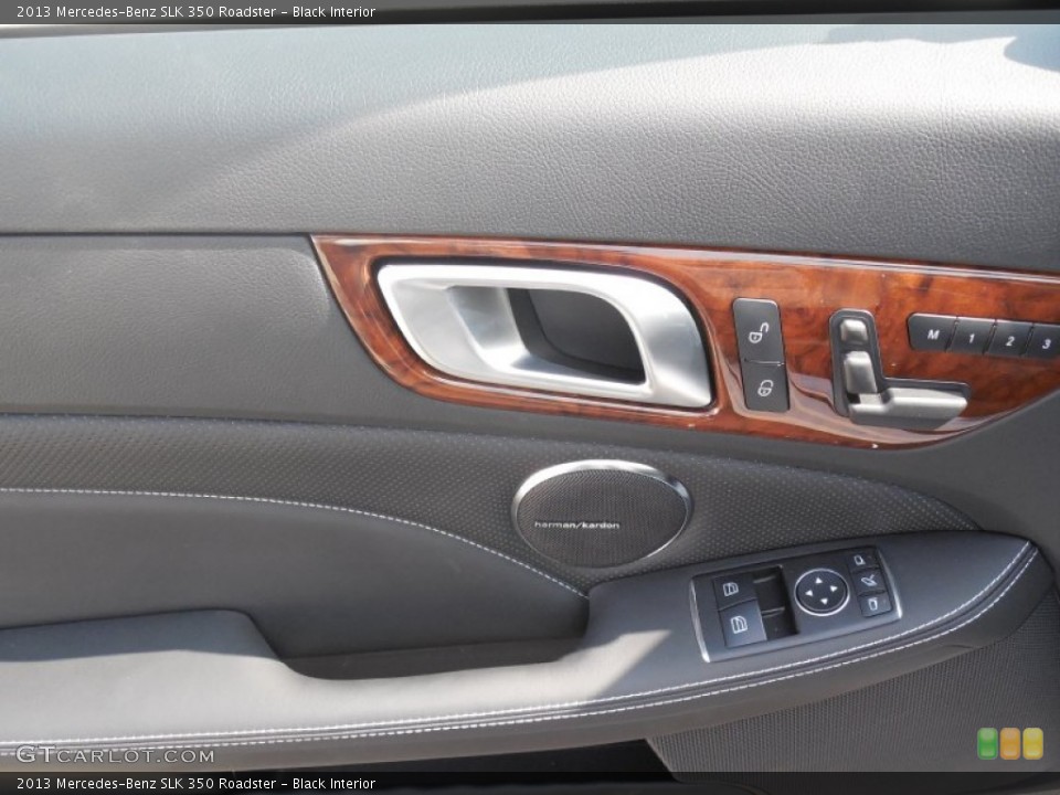 Black Interior Controls for the 2013 Mercedes-Benz SLK 350 Roadster #77049760
