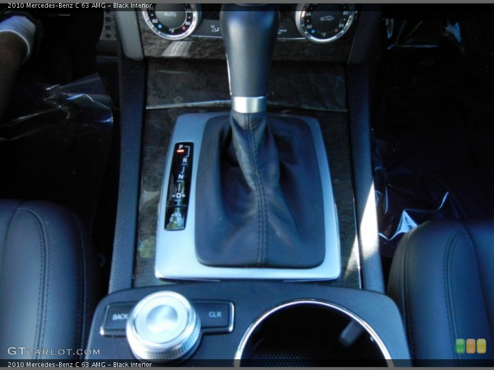 Black Interior Transmission for the 2010 Mercedes-Benz C 63 AMG #77050366