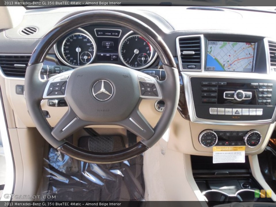 Almond Beige Interior Dashboard for the 2013 Mercedes-Benz GL 350 BlueTEC 4Matic #77050605