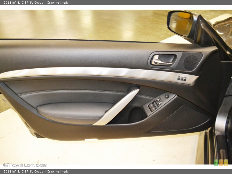 Graphite Interior Door Panel for the 2011 Infiniti G 37 IPL Coupe #77053024